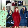 4er Set Kuschelige Hoodie Decke mit Ärmeln, Vielseitiger Produktbild-Vorschau 2