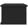 vidaXL Wand Schubladenregal Schwarz 60x26x18,5 cm Produktbild-Vorschau 6