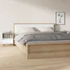 vidaXL Noční stolky 2 ks. Bílý vysoký lesk 40x35x50 cm Náhled obrázku produktu 1