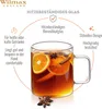 Tazza da caffè Wilmax 160 ml in vetro borosilicato Anteprima dell’immagine prodotto 5