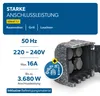 uniTEC tuinstekverdeelstuk "steenlook", 4-voudig Productafbeelding-voorbeeld 5
