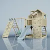 OutdoorToys Outdoor Spielturm mit Wellenrutsche, Spielhaus Produktbild-Vorschau 1