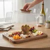 WELLHAUS Kuchenplatte Akazienholz mit Haube 40x31 cm Produktbild-Vorschau 2