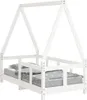 VidaXL 834457, Biały, Drewno, 70 x 140 mm, 1 szt. Podgląd zdjęcia produktu 1