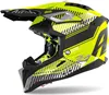 Airoh Aviator 3 Wave Carbon Motocross Helm (Yellow Matt,XL Produktbild-Vorschau 1