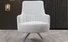 Weiß Farbe 1-Sitzer Wohnzimmer Stoff Sessel Modern Design Produktbild-Vorschau 1