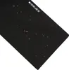 A close-up of a black fabric with water droplets on it, showing a brand logo. Produktbild-Vorschau