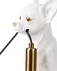 BELIANI Lampa stołowa biała żywica syntetyczna w kształcie Podgląd zdjęcia produktu 6