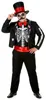 Costume da uomo scheletro, tema "Dia de los Muertos", Anteprima dell’immagine prodotto 4