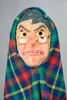 Hexenmaske mit Kopftuch (Zufälliges Kopftuch-Muster / Produktbild-Vorschau 3