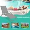 Lot de 2 chaises longues COSTWAY, chaises de jardin avec Voir les images du produit 6