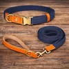 Hundeleine & Halsband Set aus Nylon mit Leder – robust, Produktbild-Vorschau 1
