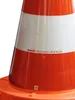 TL Leitkegel PVC 75 cm BASt Prüfnummer V4-55 und V4-53 Produktbild-Vorschau 3