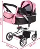 Kočík pre bábiku MalPlay Little Princess | skladací kočík Náhľad obrázku produktu 3