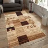 Geometrický koberec 140x190 cm LUKEN - béžový Náhled obrázku produktu 1