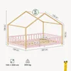 Kinderbed "Treviolo" met matras en valbeveiliging, 120x200 Productafbeelding-voorbeeld 3