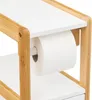 Meuble à roulettes avec réserve « Naturéo » blanc - 5 five Voir les images du produit 4
