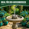Solar Springbrunnen für Garten mit Akku Option, 10 Düsen Produktbild-Vorschau 6