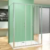 140X80X190cm U-Duschkabine Duschabtrennung Eckeinstieg Produktbild-Vorschau 2