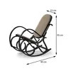 Halmar | Schaukelstühl - Beige - Retro - Elegantes Design - Produktbild-Vorschau 3