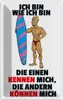 vianmo Blechschild 30x20 cm einen kennen mich anderen Produktbild-Vorschau 1