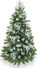 A decorated artificial Christmas tree. Produktbild-Vorschau