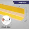 HOLZBRINK Battiscopa adesivo in PVC 32x23mm, 5 m | Bordino Anteprima dell’immagine prodotto 4