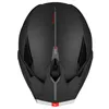 The back view of a black motorcycle helmet. Anteprima dell’immagine prodotto