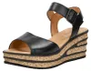 Gabor 64.651 sandali da donna - sandali con cinturino nero Anteprima dell’immagine prodotto 30