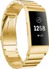 Strap-it Fitbit Charge 3 Metallarmband (Gold) Produktbild-Vorschau 1