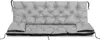 Cuscino da giardino 150x60x50 cm + 2 cuscini per altalena Anteprima dell’immagine prodotto 4