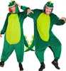 Overall Dinosaurier Kostüm grün S/M Produktbild-Vorschau 4