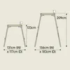 Erweiterbares 2-in-1-Schaukelgestell FOREST ACORN Braun Produktbild-Vorschau 3