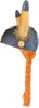 Casque viking en peluche avec tresses Voir les images du produit 4