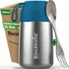 Blockhütte Thermobehälter für Essen 1000 ml Blau | Produktbild-Vorschau 1