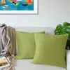 Lionmood Premium Samt Kissenbezug Hellgelb 50x50cm -1er- Produktbild-Vorschau 2