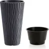 Kvetináč Prosperplast SANDY SLIM antracit 29,7 cm Náhľad obrázku produktu 7