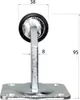 Torstopper mit Gummipuffer 100 x 80 mm für Rolltore Produktbild-Vorschau 5