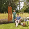 Home Deluxe Sichtschutzzaun AURELIA, edle Rostoptik, Produktbild-Vorschau 3