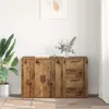 vidaXL Dressoir, gerecycled hout, 100 x 33 x 59,5 cm, Productafbeelding-voorbeeld 4