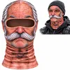 Lustige Balaclava mit Gesichtsprint, Winter Sturmhaube für Produktbild-Vorschau 1