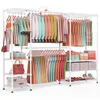 Porte-vêtements robuste extensible, dimensions 240 x 40 x Voir les images du produit 1