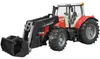 Bruder Massey Ferguson 7624 mit Frontlader Produktbild-Vorschau 1