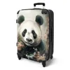 NoBoringSuitcases.com® Großer Koffer - Schwarzer und weißer Produktbild-Vorschau 2