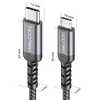 deleyCON 0,30m USB-C auf Micro USB Kabel Ladekabel Produktbild-Vorschau 2