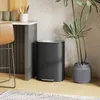 HOMCOM Mülleimer Küche 50 Liter Treteimer mit Produktbild-Vorschau 9