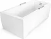 A white bathtub on a white background. Produktbild-Vorschau