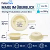 Bettpfanne mit Deckel von FabaCare, Steckbecken, Produktbild-Vorschau 2