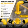 Rammschutzbügel 100 cm Stahl – Lagerschutz & Anfahrschutz Produktbild-Vorschau 8