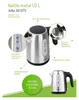 Adler Ad 1273 1l 1200w Wasserkocher Silber One Size / EU Produktbild-Vorschau 7